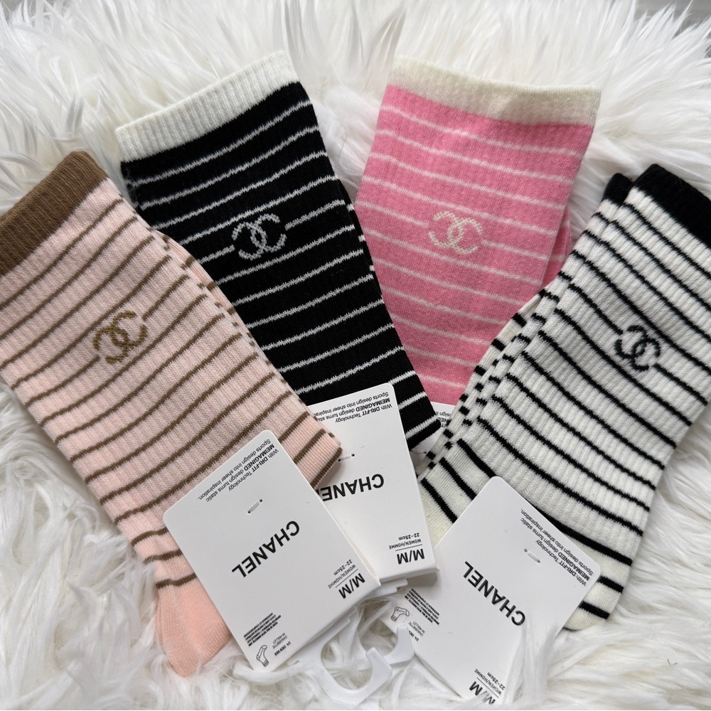 Multicolor Striped Socks Collection